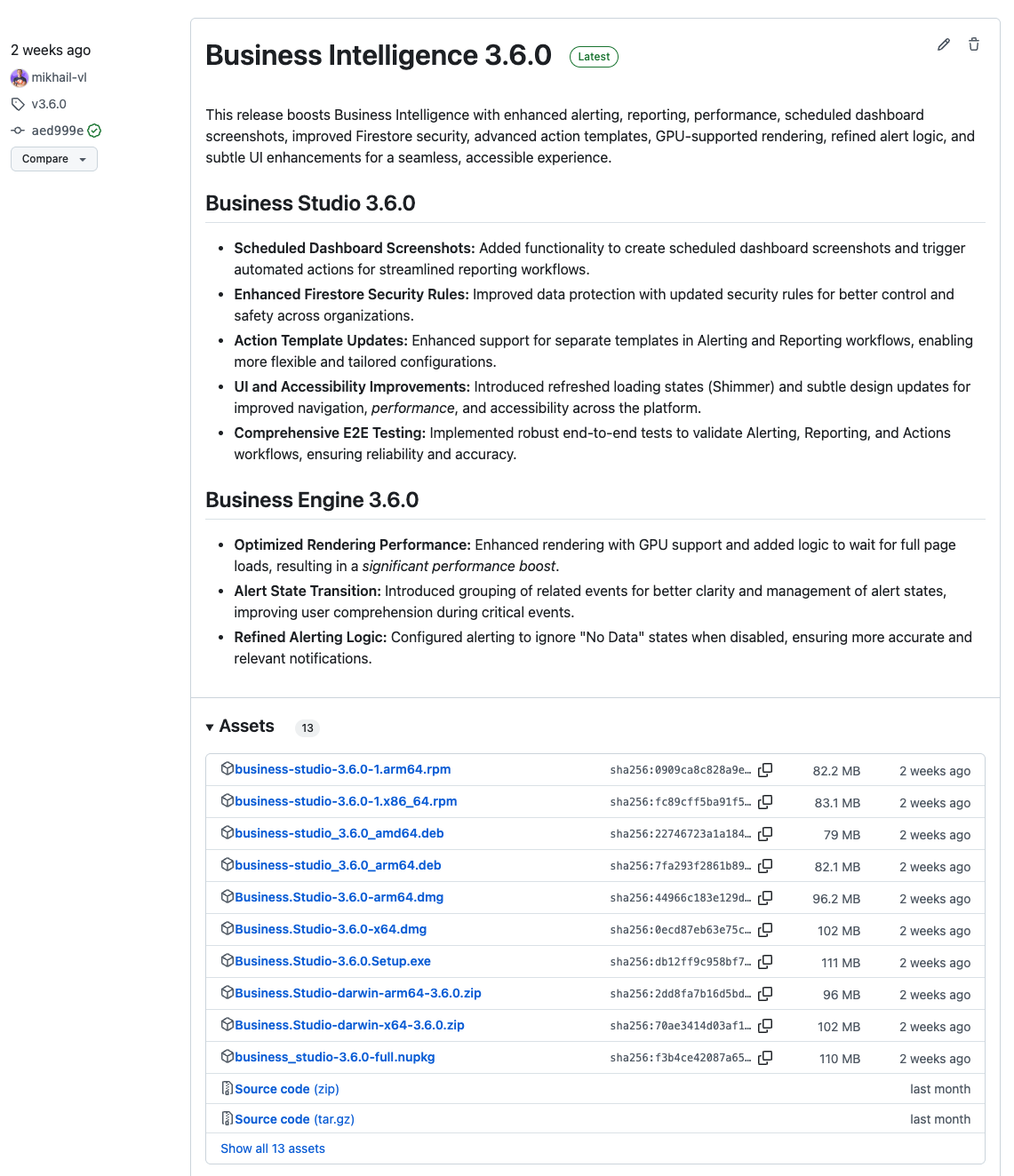 Latest Version of Business Studio Available in the GitHub Repository