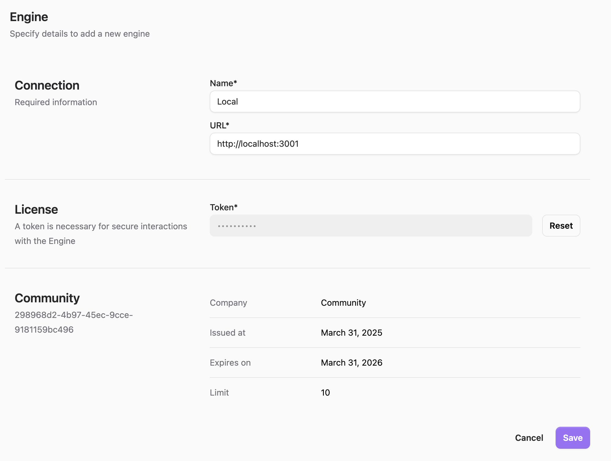 Add Business Engine in Business Studio