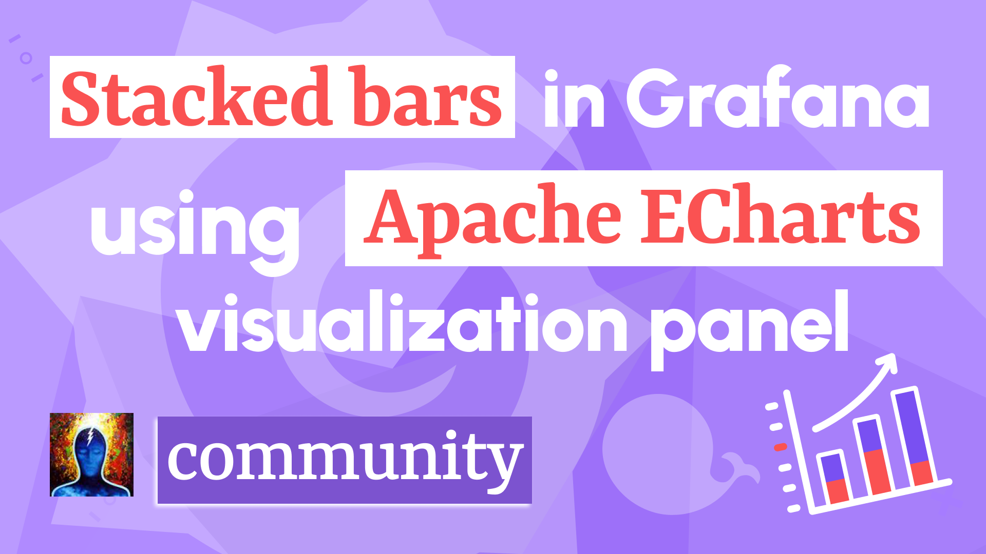 Create Stacked Bars using the Apache ECharts visualization panel