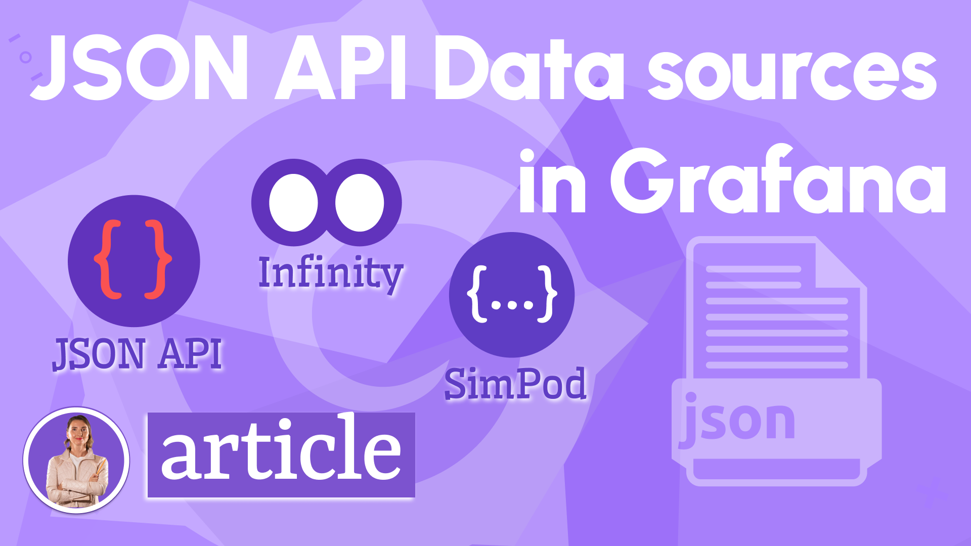 JSON API Data sources in Grafana.