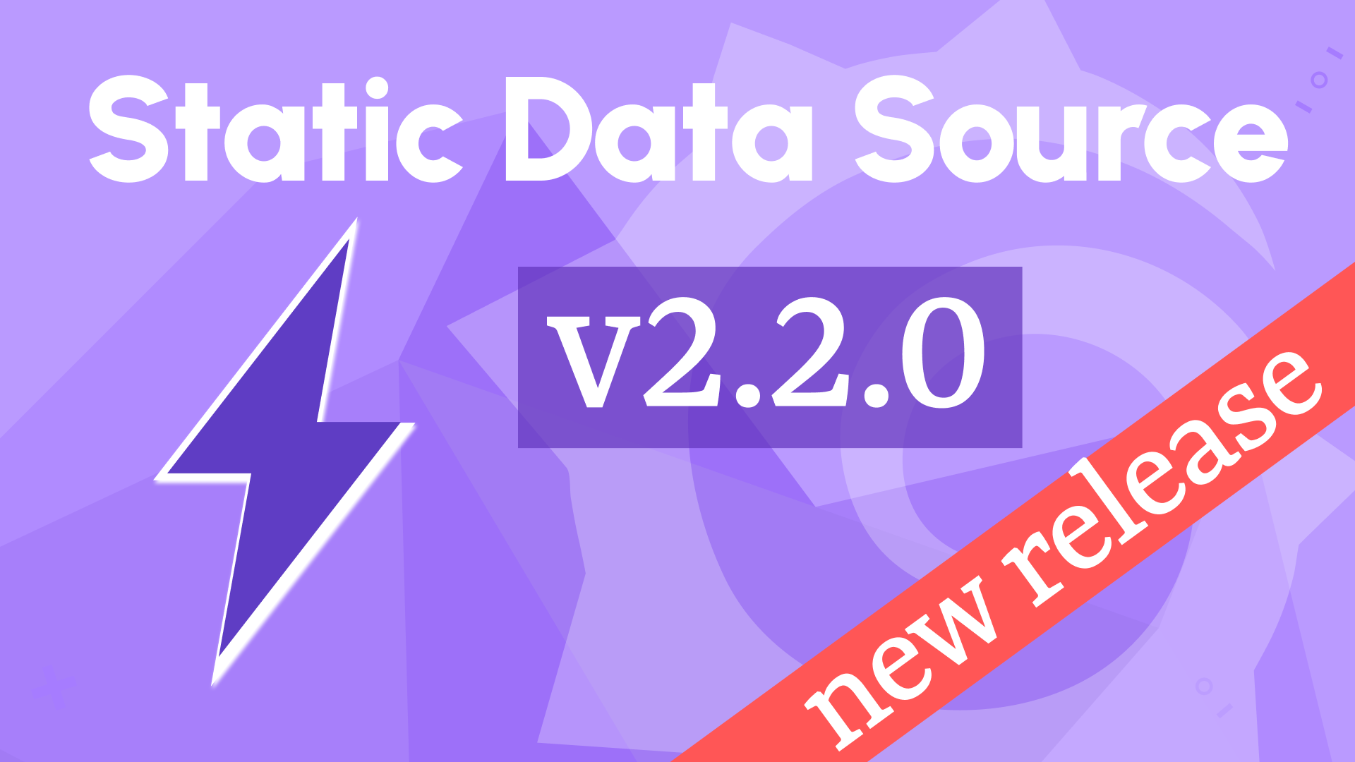 Static Data Source 2.2.0