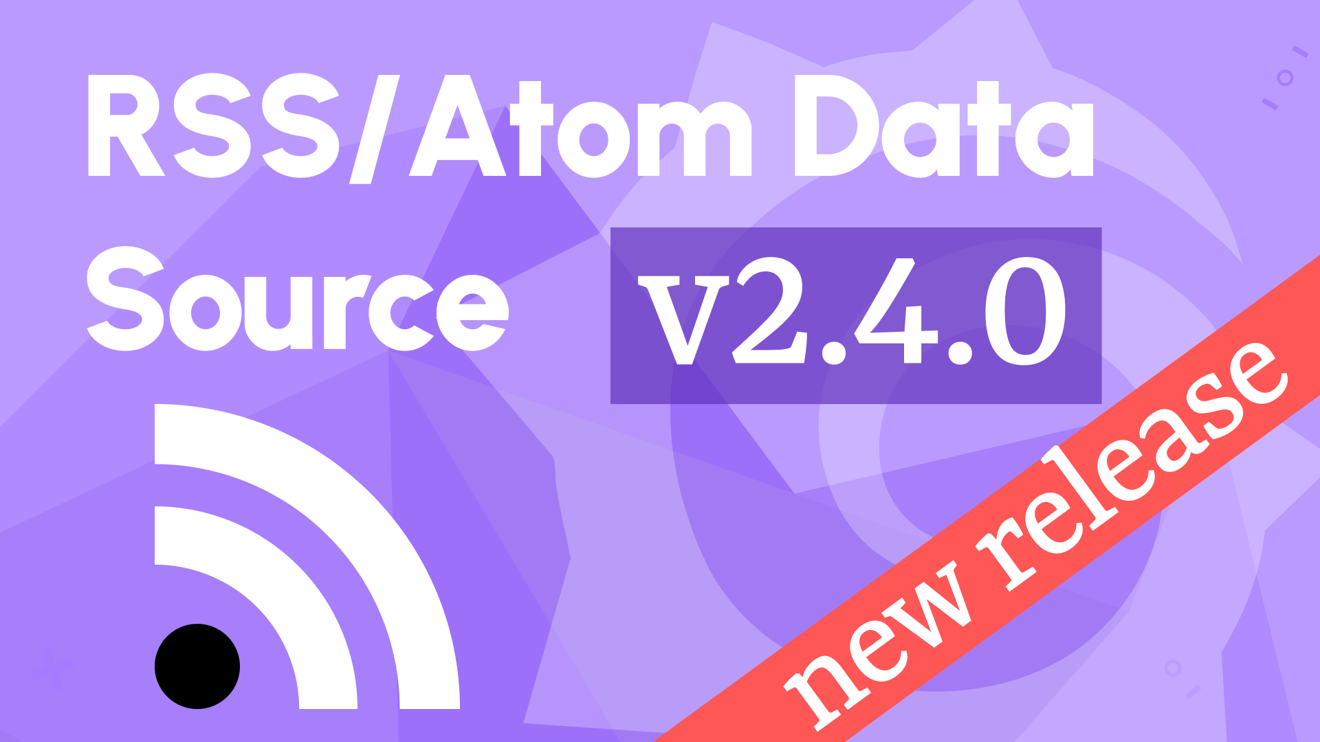 RSS/Atom Data Source 2.4.0