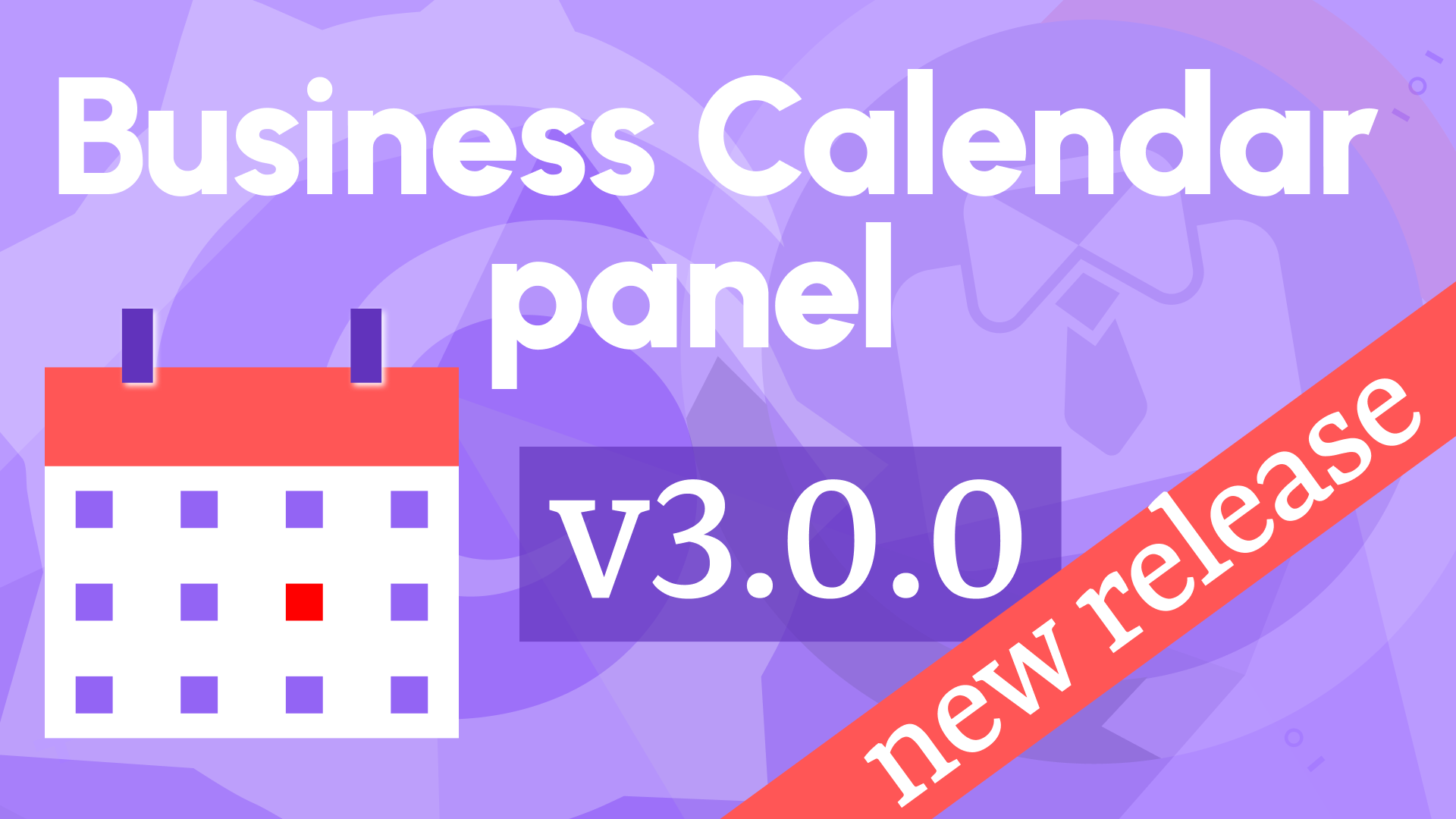 Business Calendar Panel 3.0.0