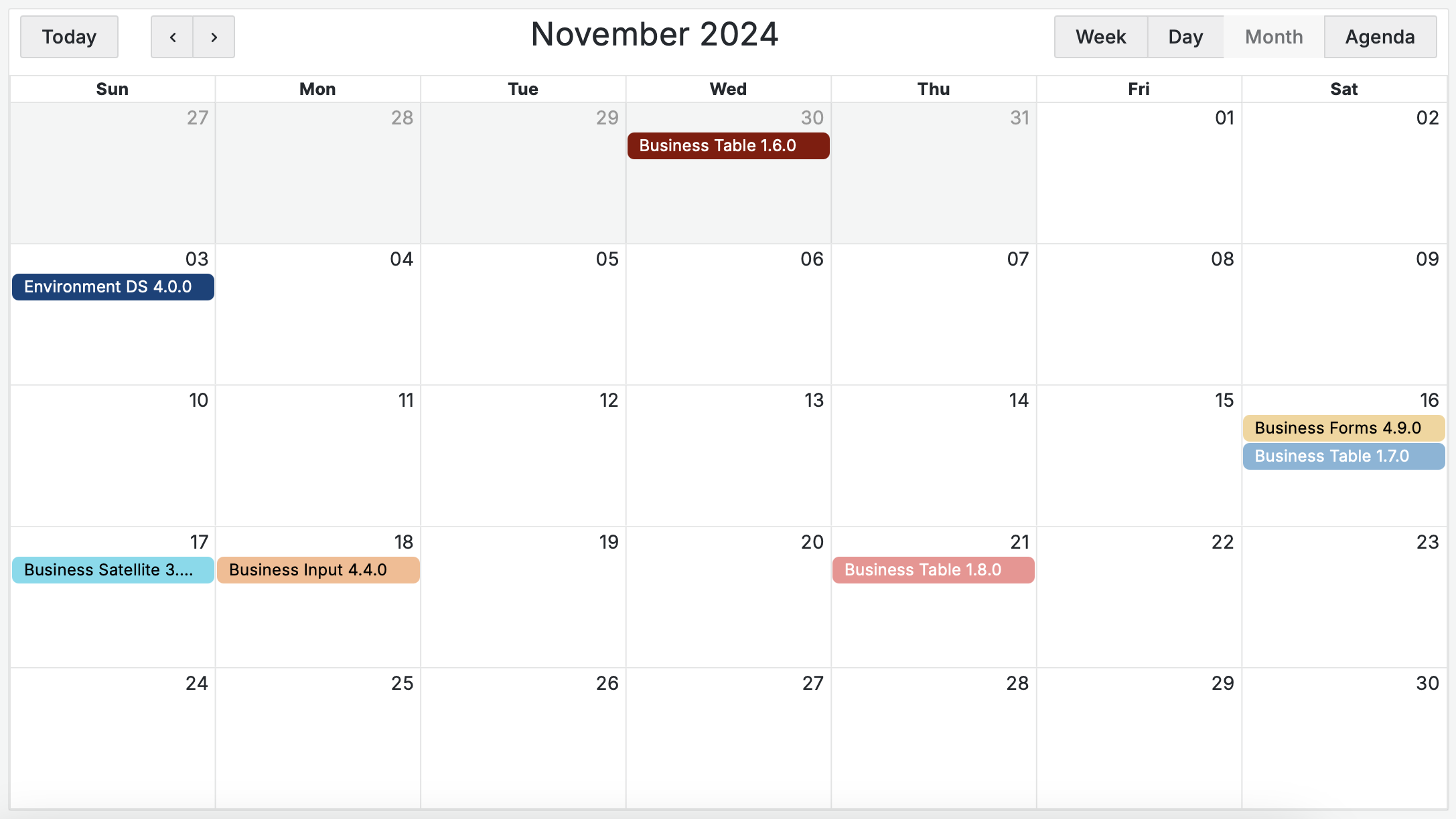 The Business Suite plugin collection releases in November 2024.