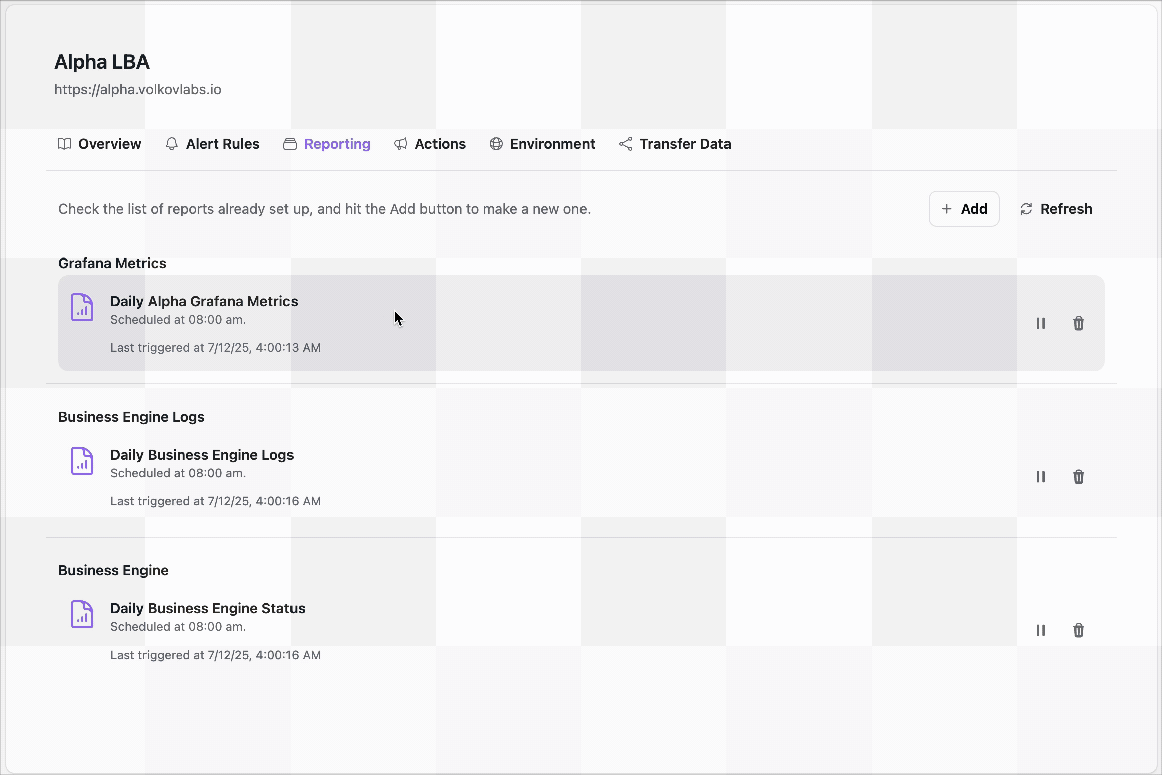Report Screenshots now support Dashboard Variables for dynamic updates.