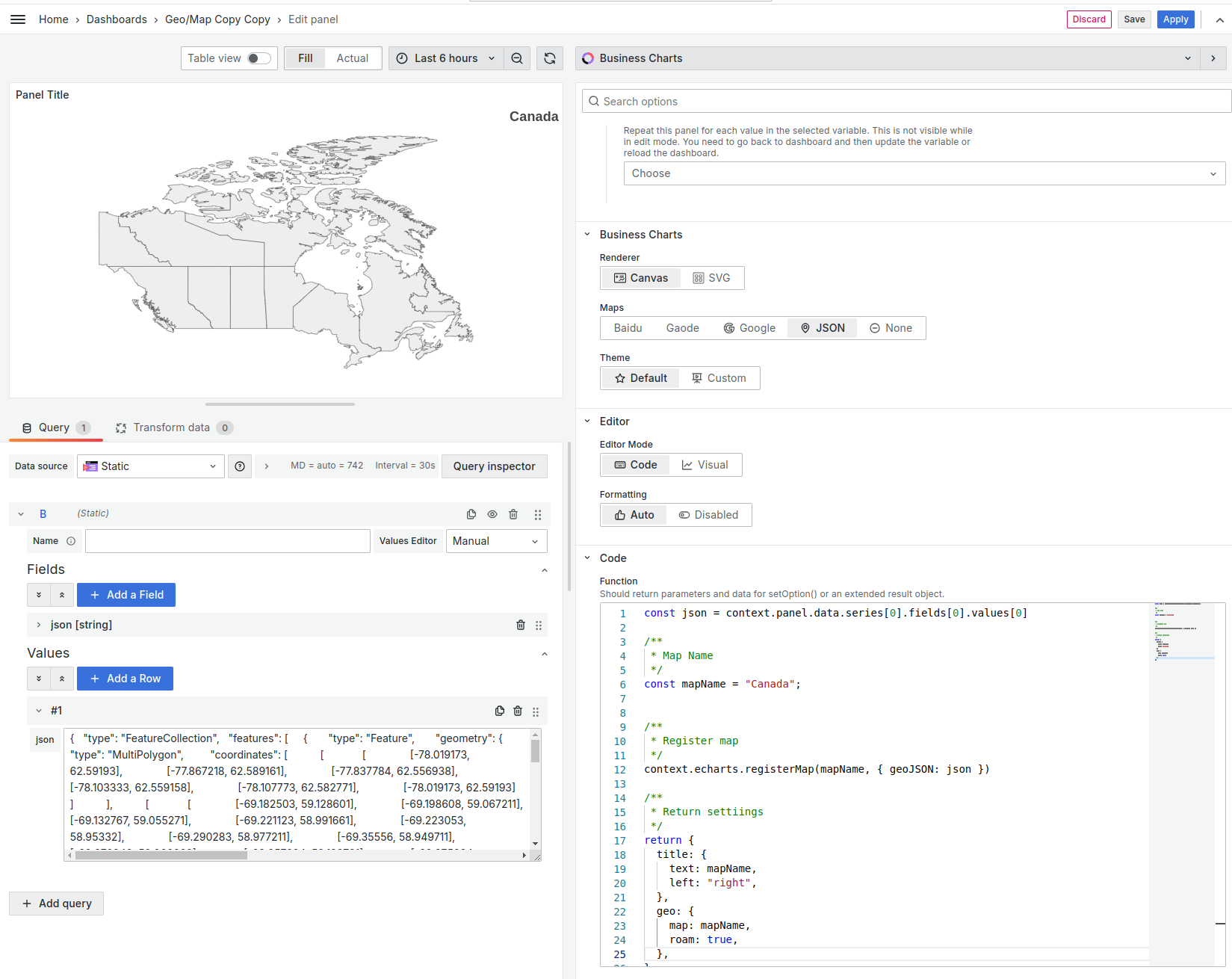 Loading additional GeoJSON maps.