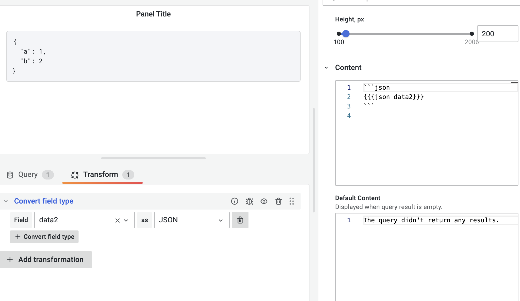 Transform a JSON string into an object.